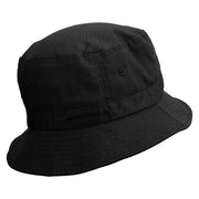 Reggae Lion Embroidered Bucket Hat - Black OSFM