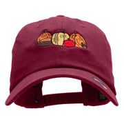 Full Harvest Embroidered Unstructured Cotton Twill Cap