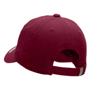 Full Harvest Embroidered Unstructured Cotton Twill Cap