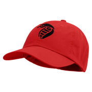 King Cobra Embroidered Low Profile Dyed Cotton Twill Cap - Red OSFM