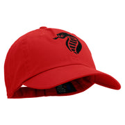 King Cobra Embroidered Low Profile Dyed Cotton Twill Cap - Red OSFM