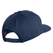 US Space Force with Delta Embroidered Solid Cotton Twill Cap - Navy OSFM