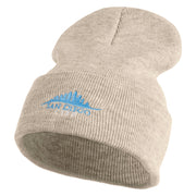 San Diego City Skyline Embroidered 12 Inch Long Knitted Beanie - Birch OSFM