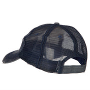 Grandpa Embroidered Low Profile Mesh Cap