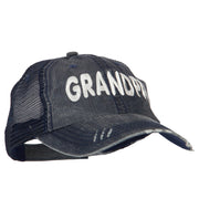 Grandpa Embroidered Low Profile Mesh Cap