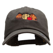 Full Harvest Embroidered Unstructured Cotton Twill Cap