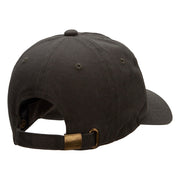 Full Harvest Embroidered Unstructured Cotton Twill Cap