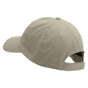 King Cobra Embroidered Low Profile Dyed Cotton Twill Cap - Putty OSFM