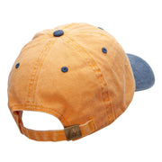 Happy Camper Embroidered Pigment Dyed Wash Caps