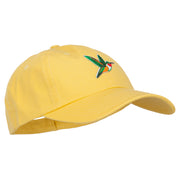 Hummingbird Patched Low Profile Cotton Cap