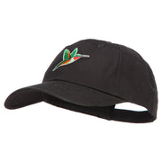 Hummingbird Patched Low Profile Cotton Cap