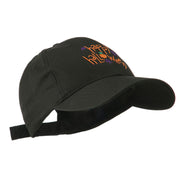 Happy Halloween with Pumpkin Embroidered Cap