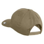US Air Force Wing with Retired Embroidered Solid Cotton Cap - Khaki OSFM