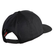 US Air Force Wing with Retired Embroidered Solid Cotton Cap - Black OSFM