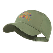 Happy Halloween with Pumpkin Embroidered Cap