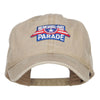 Memorial Day Parade Patched Washed Cap