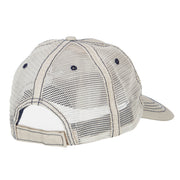 Four Trees Embroidered Cotton Mesh Cap