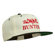 Halloween Zombie Hunter Embroidered Snapback Cap