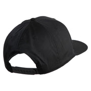 US Air Force with Wing Embroidered Solid Cotton Twill Pro Style Cap - Black OSFM