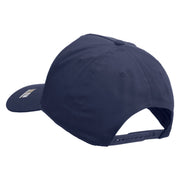 Licensed U.S. Army Veteran Military Embroidered Solid Cotton Twill 5 Panel Prostyle Snap Cap - Navy OSFM