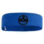 Car Steering Wheel Embroidered Cotton Twill Stretchable Hat Band - Royal OSFM