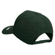 Licensed U.S. Army Veteran Military Embroidered Solid Cotton Twill 5 Panel Prostyle Snap Cap - Dk-Green OSFM
