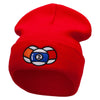 Game Balls Embroidered 12 Inch Long Knitted Beanie - Red OSFM