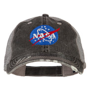 NASA Insignia Embroidered Low Cotton Mesh Cap