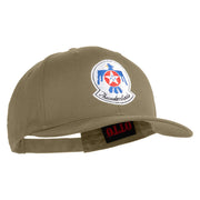 USAF Thunderbirds Embroidered Solid Cotton Twill Pro Cap - Khaki OSFM