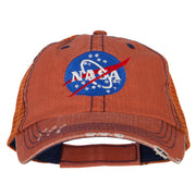 NASA Insignia Embroidered Low Cotton Mesh Cap