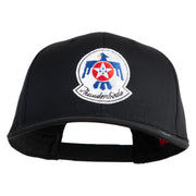 USAF Thunderbirds Embroidered Solid Cotton Twill Pro Cap - Black OSFM