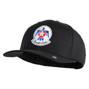 USAF Thunderbirds Embroidered Solid Cotton Twill Pro Cap - Black OSFM