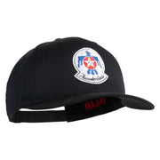 USAF Thunderbirds Embroidered Solid Cotton Twill Pro Cap - Black OSFM