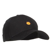 Mini Cat Face Embroidered Cotton Cap