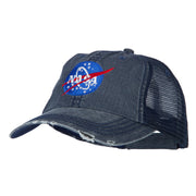 NASA Insignia Embroidered Low Cotton Mesh Cap