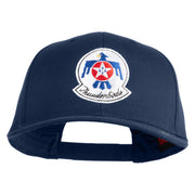 USAF Thunderbirds Embroidered Solid Cotton Twill Pro Cap - Navy OSFM