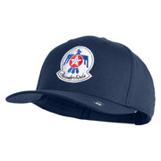 USAF Thunderbirds Embroidered Solid Cotton Twill Pro Cap - Navy OSFM