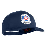 USAF Thunderbirds Embroidered Solid Cotton Twill Pro Cap - Navy OSFM