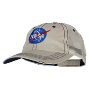 NASA Insignia Embroidered Low Cotton Mesh Cap