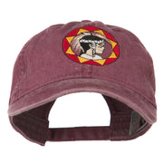 Indian Boy Embroidered Washed Cap