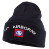 82nd Airborne Logo Embroidered Long Beanie