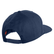 US Air Force Blue Letter Embroidered Solid Cotton Twill Cap - Navy OSFM