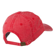 Indian Boy Embroidered Washed Cap