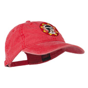 Indian Boy Embroidered Washed Cap