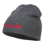 Lifeguard Embroidered Short Beanie