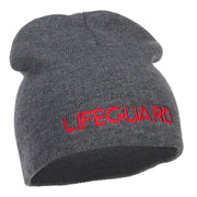 Lifeguard Embroidered Short Beanie