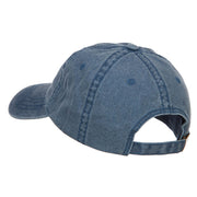 Bald Eagle America Embroidered Washed Cap