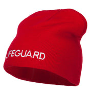 Lifeguard Embroidered Short Beanie