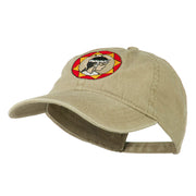 Indian Boy Embroidered Washed Cap