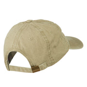 Indian Boy Embroidered Washed Cap